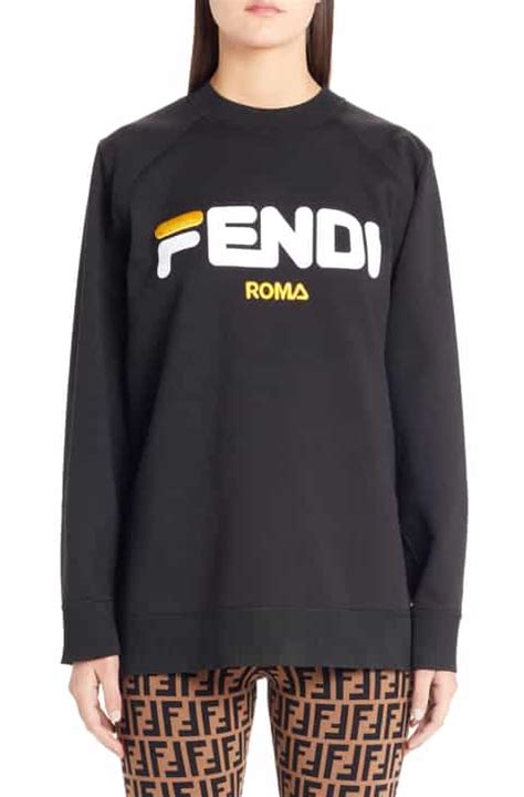 fendi shirts women's|fendi hoodie women's.